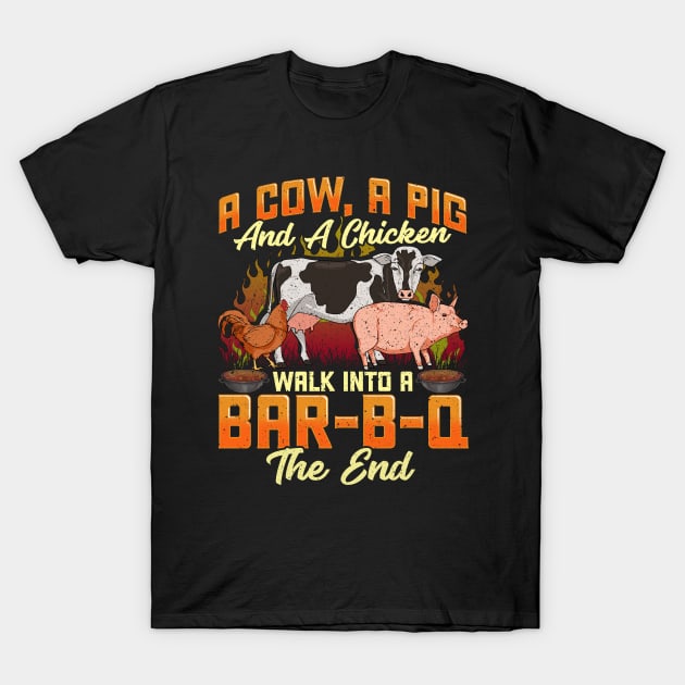 Funny Barbecue Grill Gifts Grilling Tee BBQ Master Chef T-Shirt by Proficient Tees